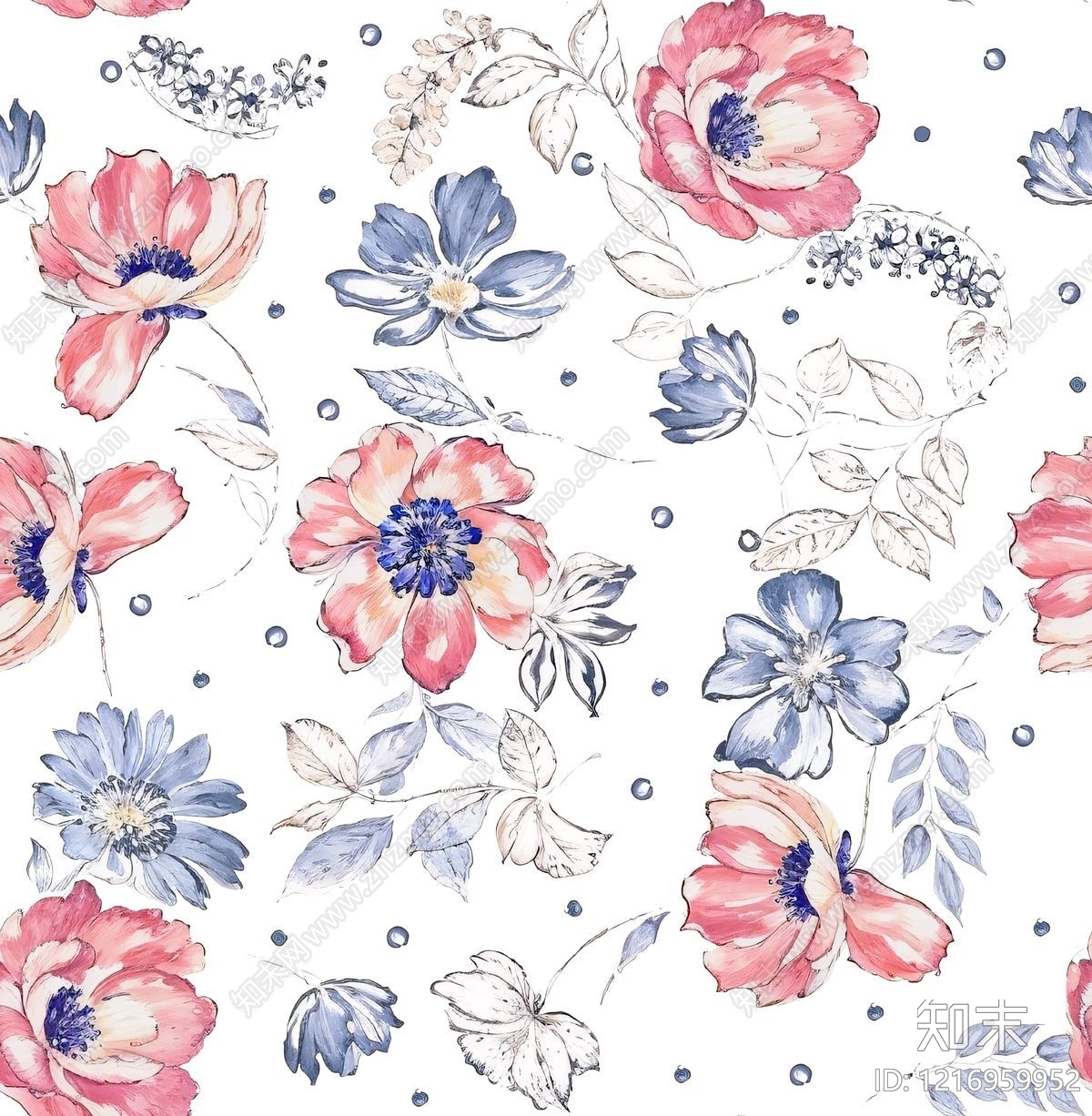 水彩背景贴图下载【ID:1216959952】