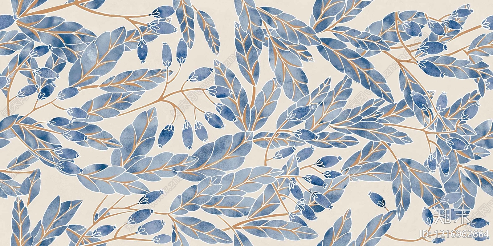 现代植物壁纸贴图下载【ID:1216962664】