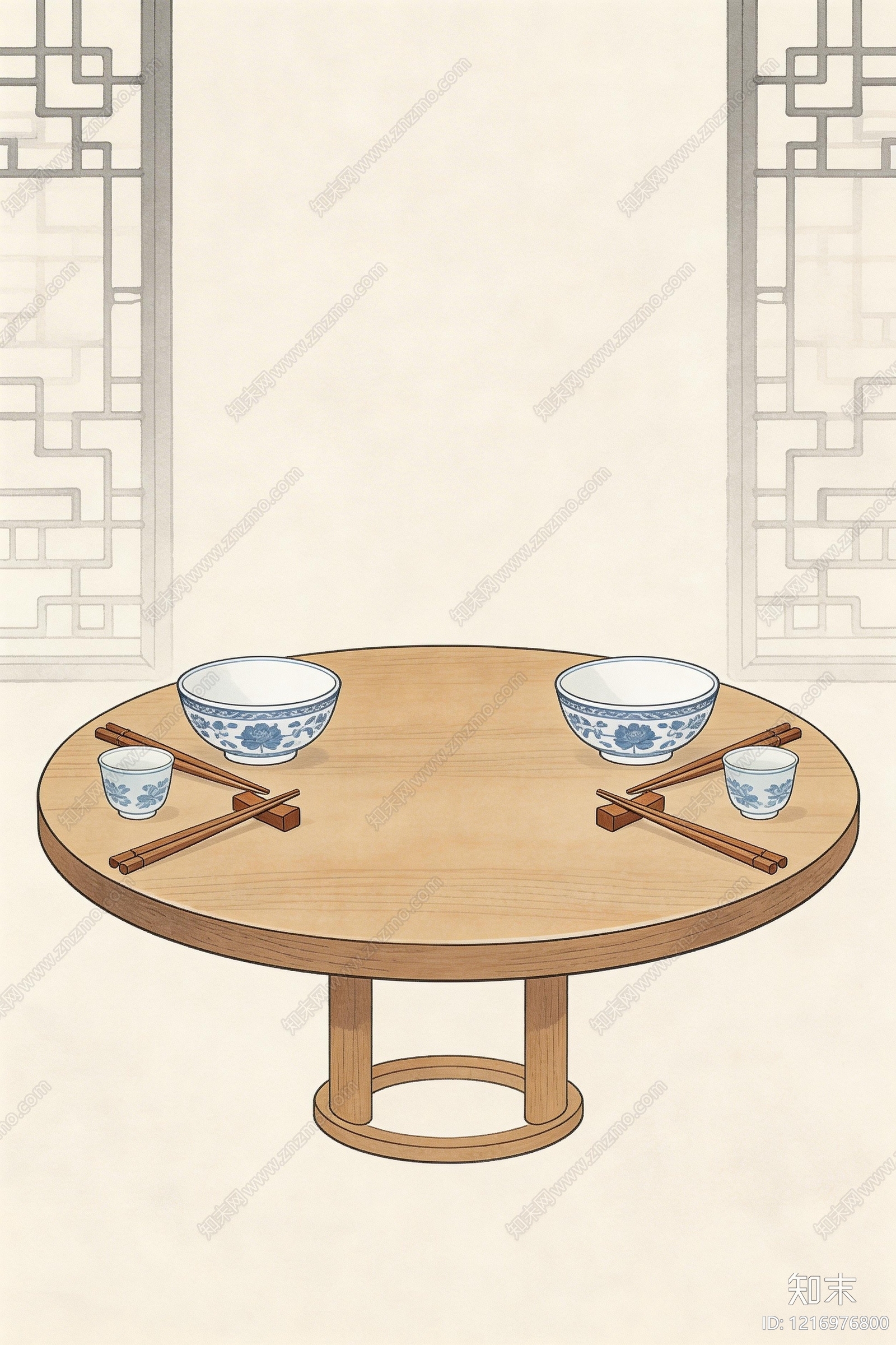 餐厅贴图下载【ID:1216976800】