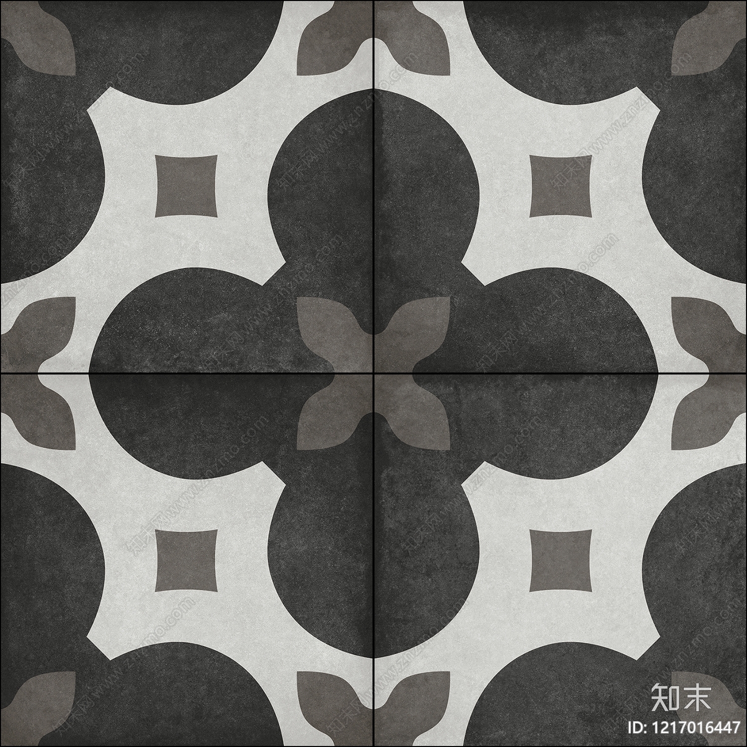 美式花纹砖贴图下载【ID:1217016447】