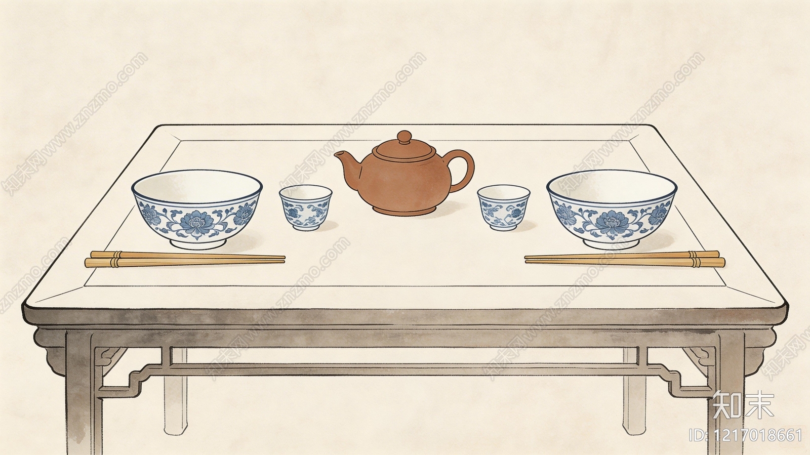 餐厅贴图下载【ID:1217018661】