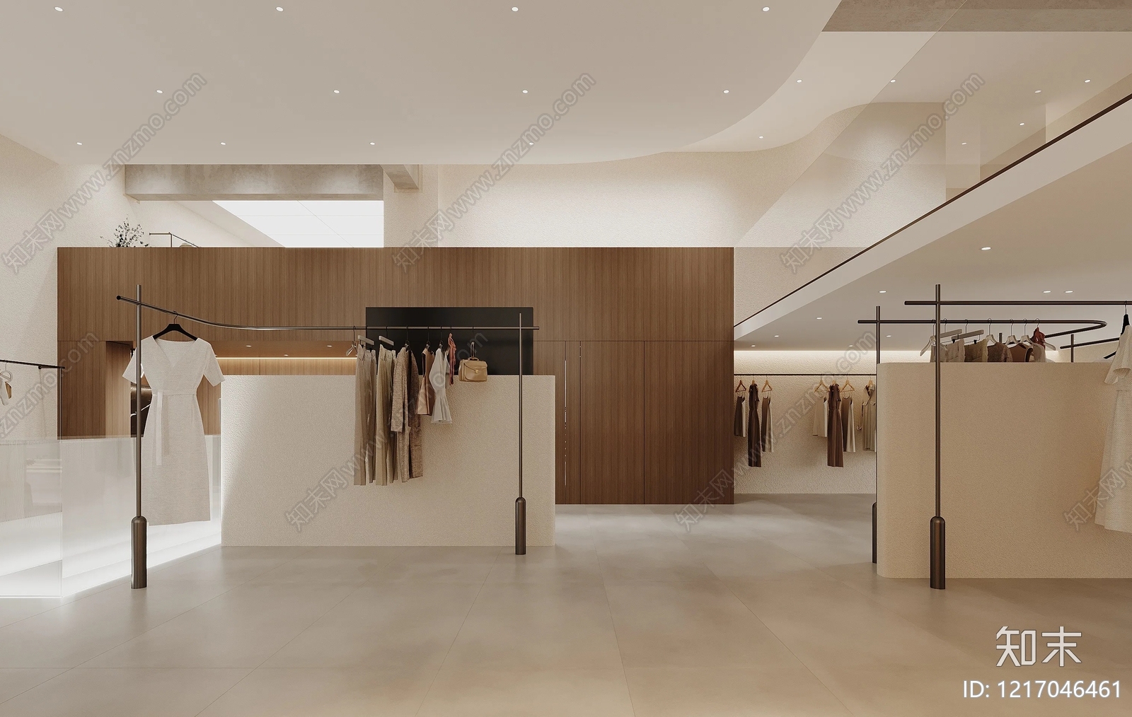 极简商铺贴图下载【ID:1217046461】