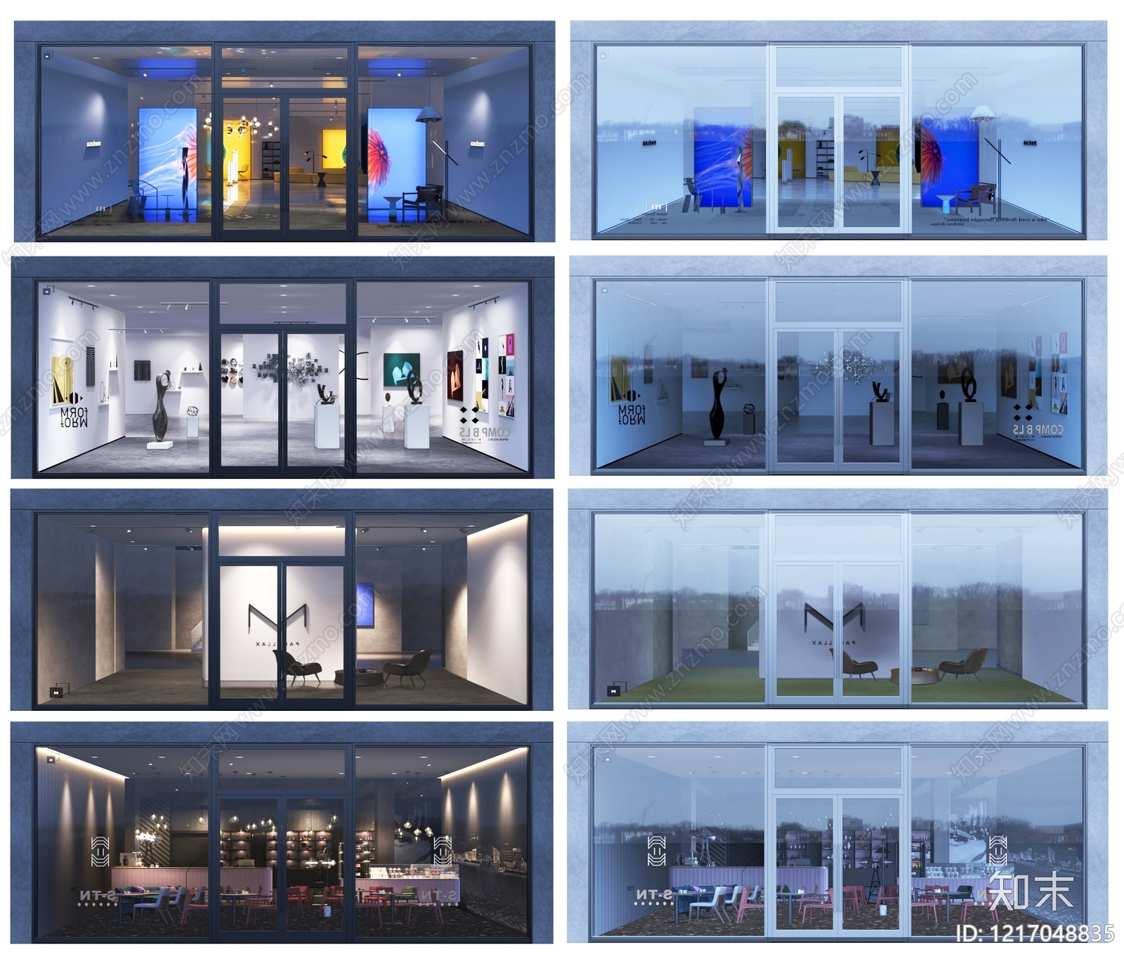 意式橱窗贴图下载【ID:1217048835】