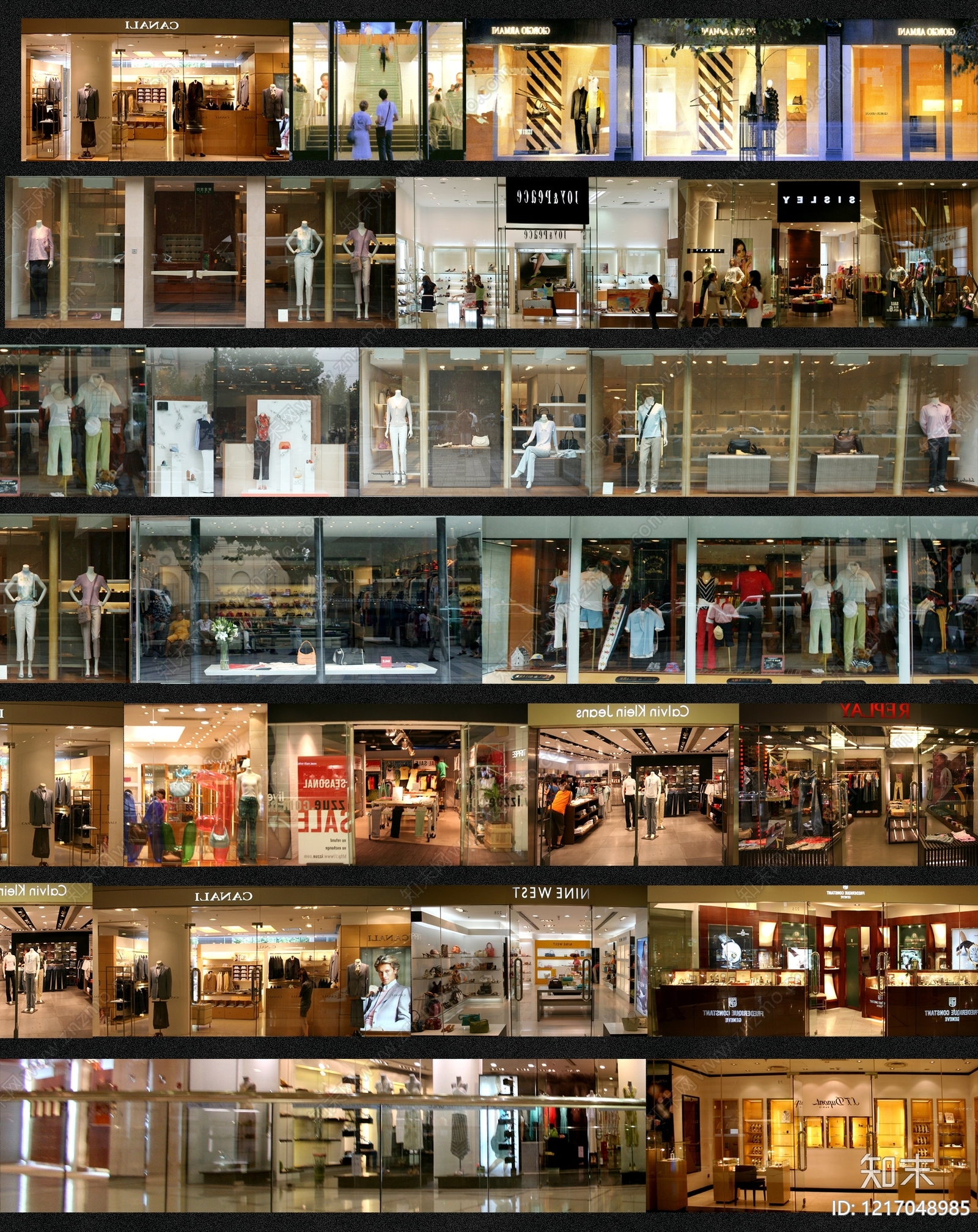轻奢橱窗贴图下载【ID:1217048985】