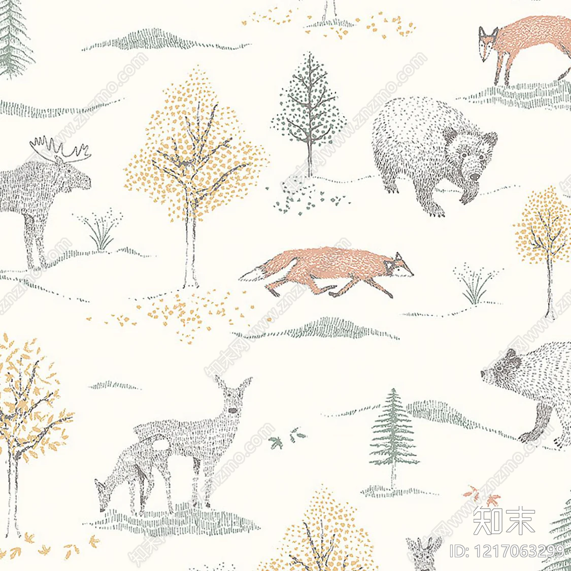 儿童壁纸贴图下载【ID:1217063299】