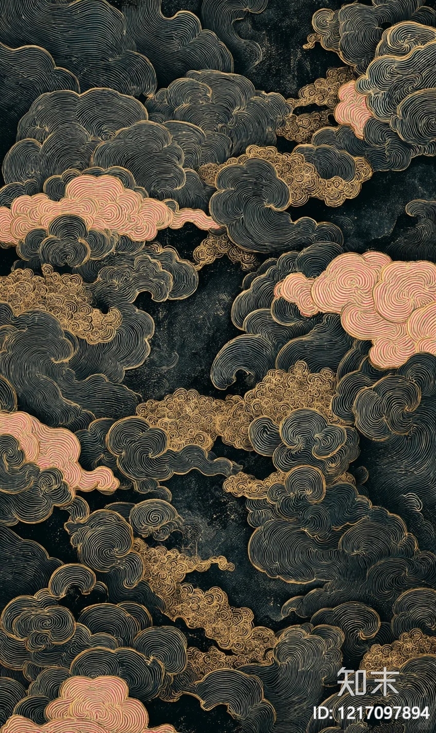 传统纹样贴图下载【ID:1217097894】