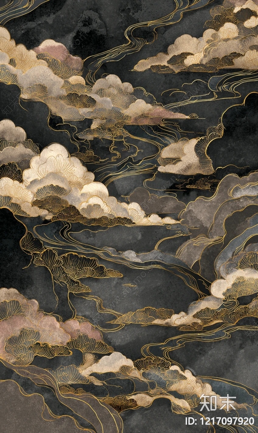 传统纹样贴图下载【ID:1217097920】