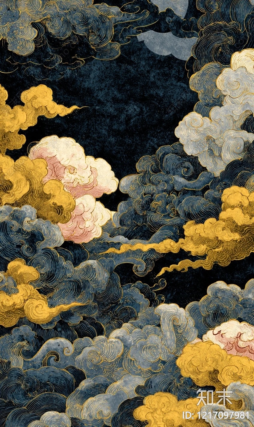 传统纹样贴图下载【ID:1217097981】