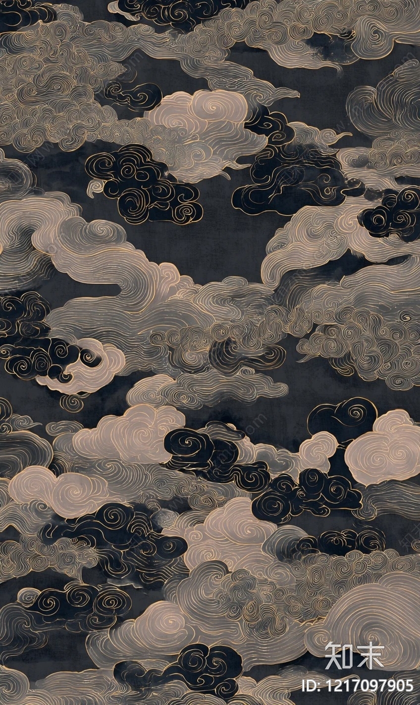 传统纹样贴图下载【ID:1217097905】