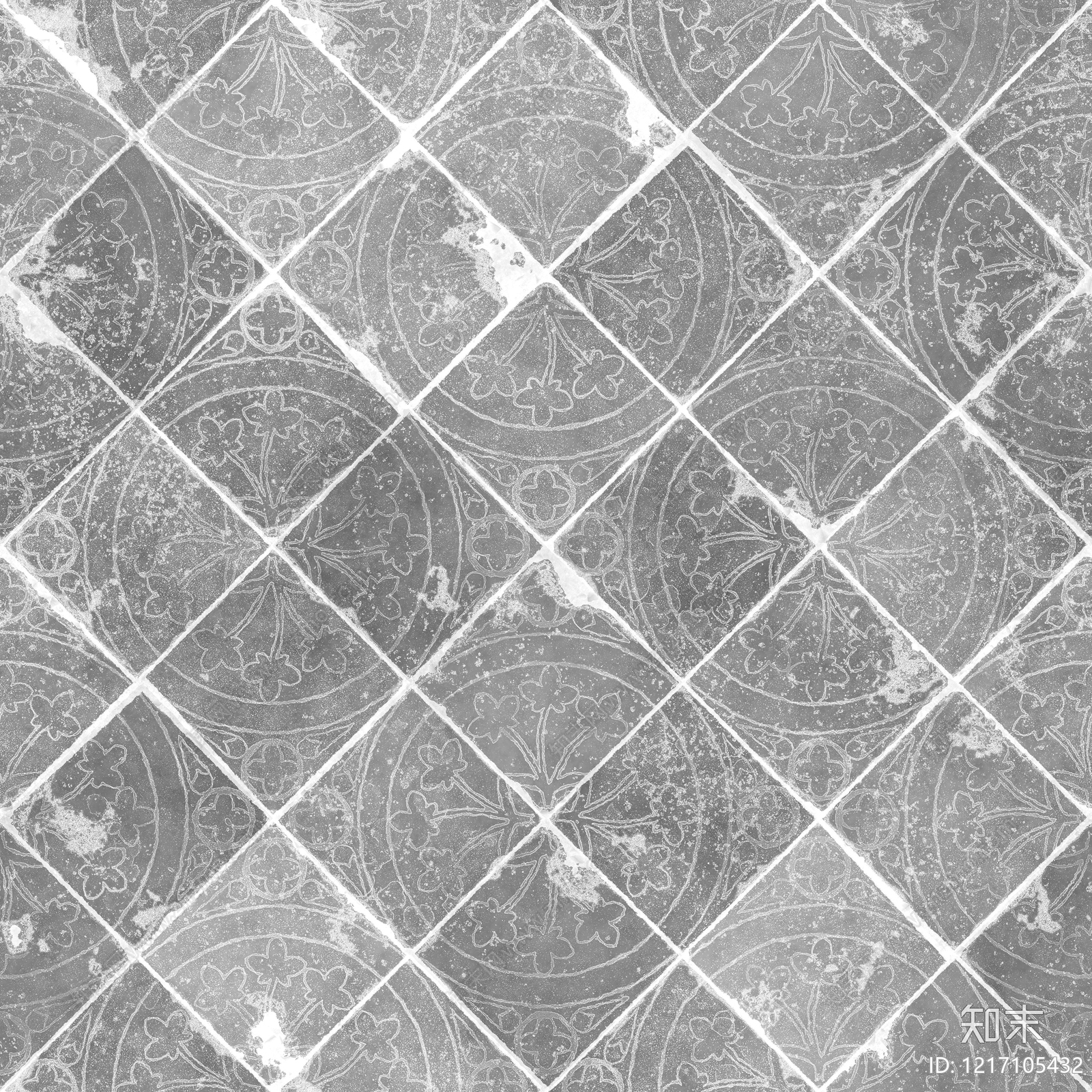 花纹砖贴图下载【ID:1217105432】