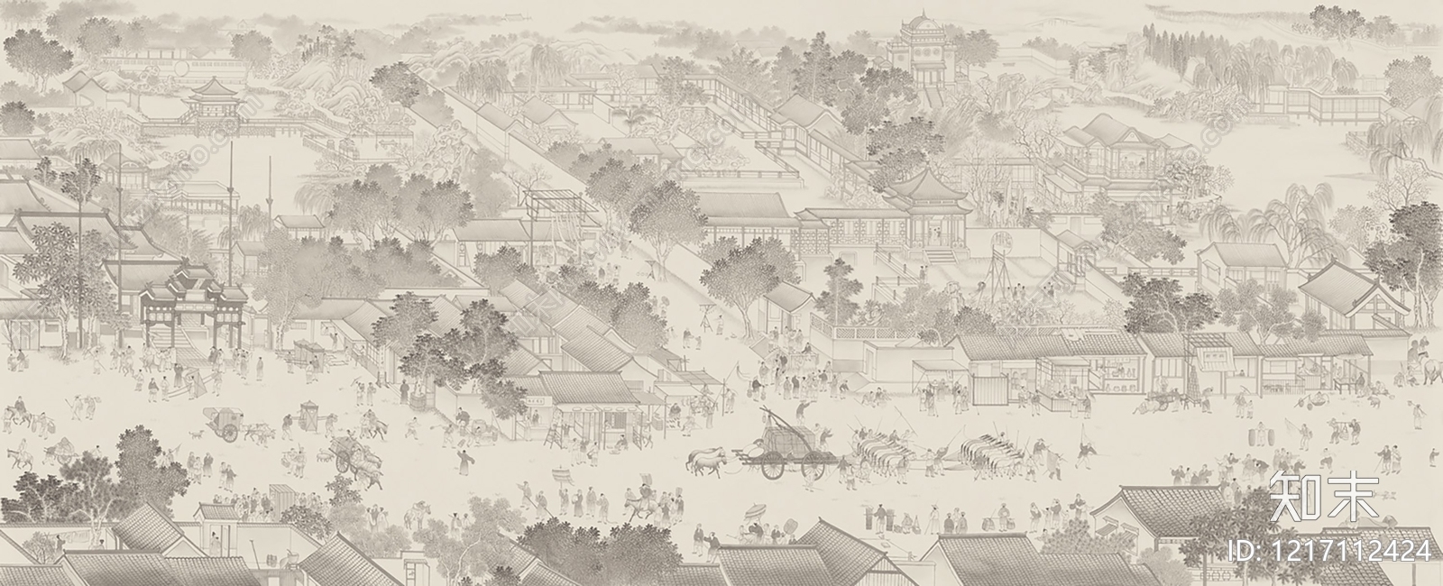 中式其他风景贴图下载【ID:1217112424】