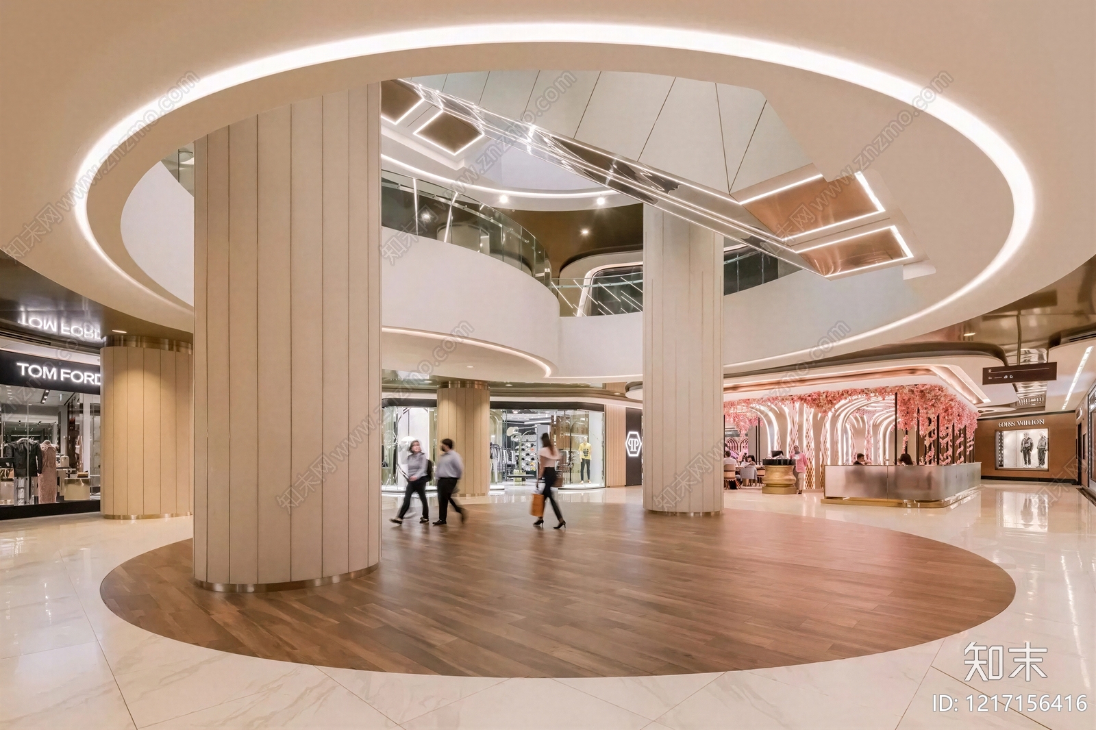 现代商场贴图下载【ID:1217156416】