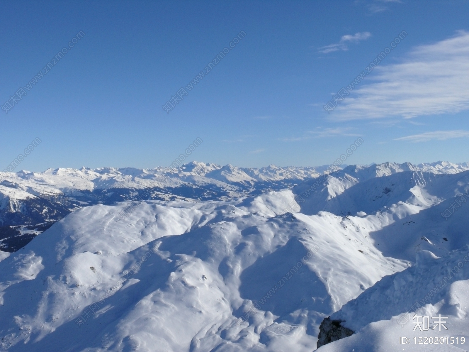 雪山高清贴图材质