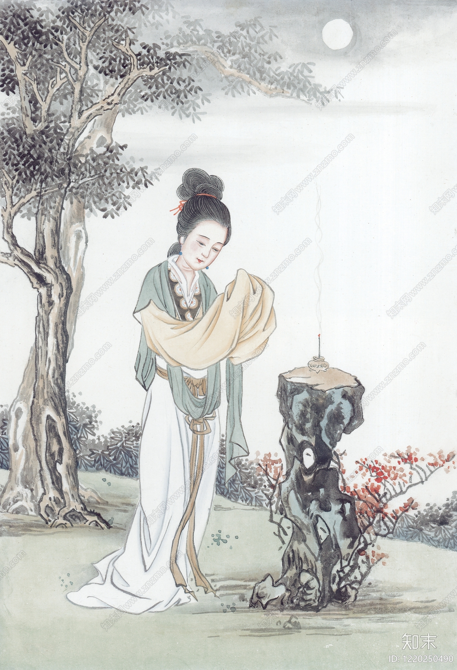 中式其他挂画贴图下载【ID:1220250490】