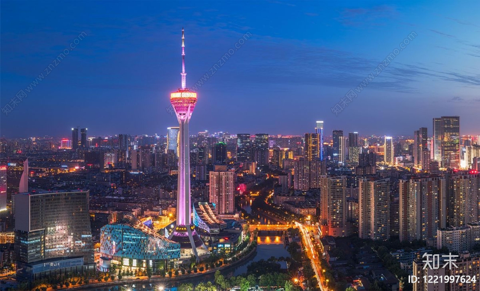 城市背景高清贴图材质