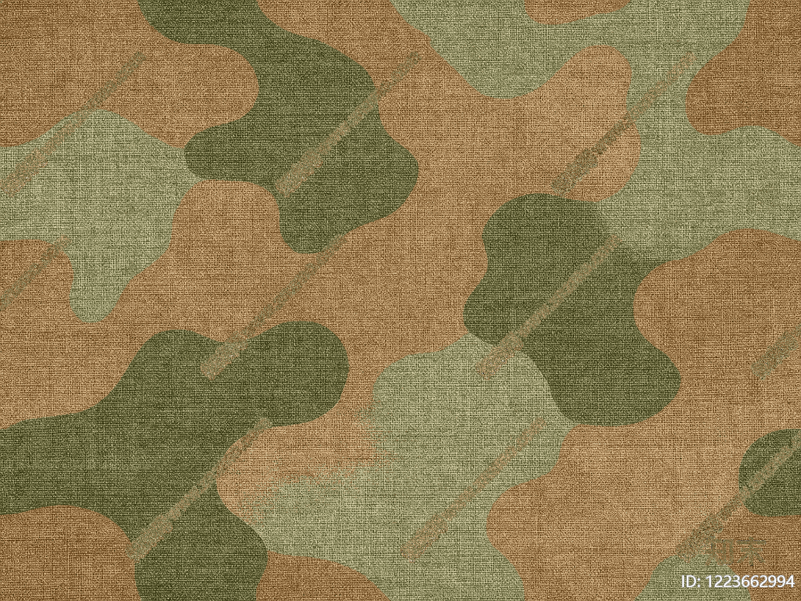 迷彩布高清贴图材质