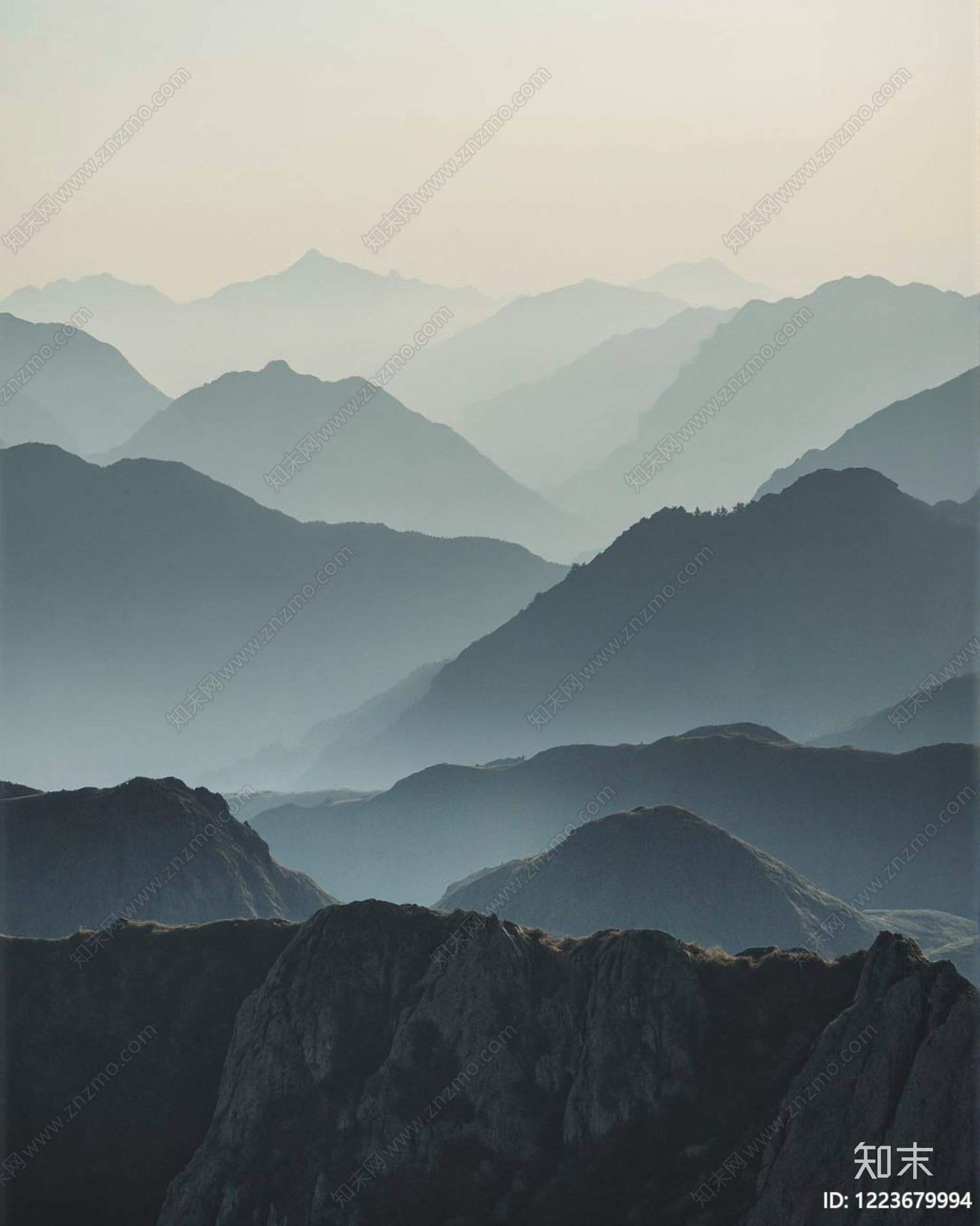 远山高清贴图材质
