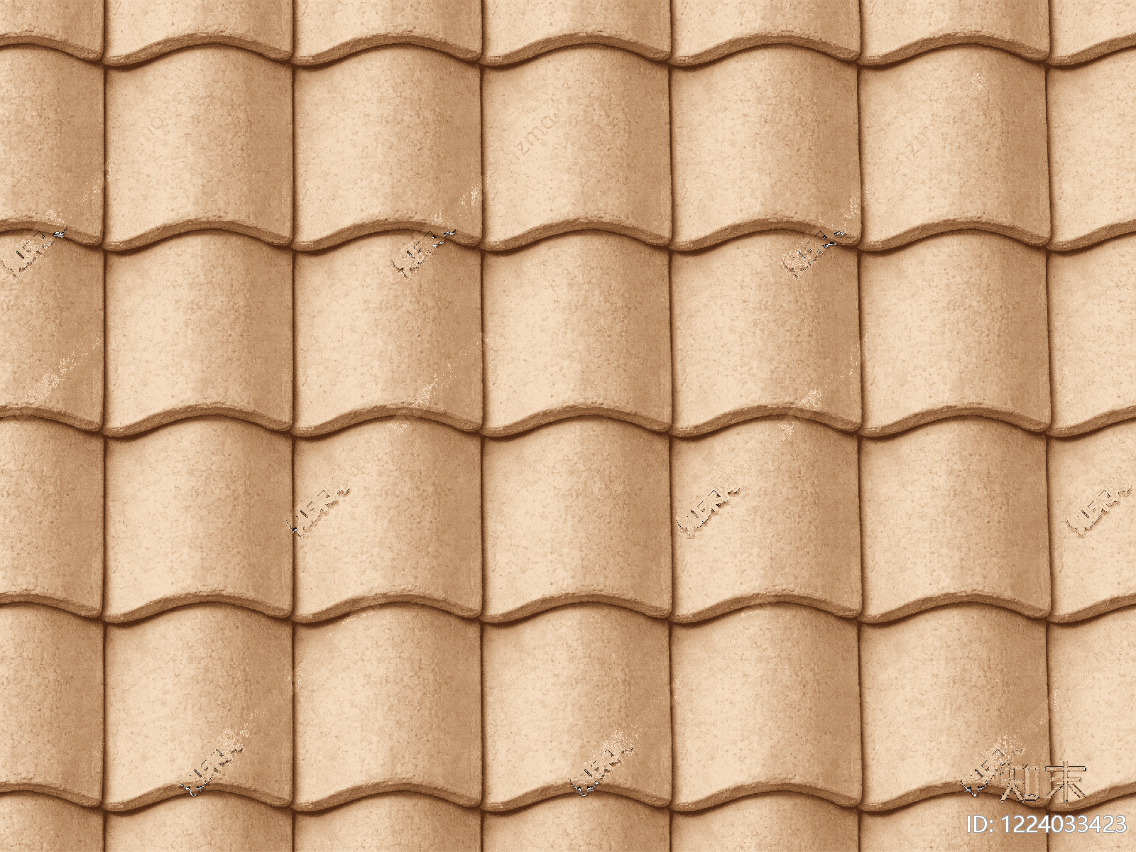 陶瓷瓦贴图下载【ID:1224033423】