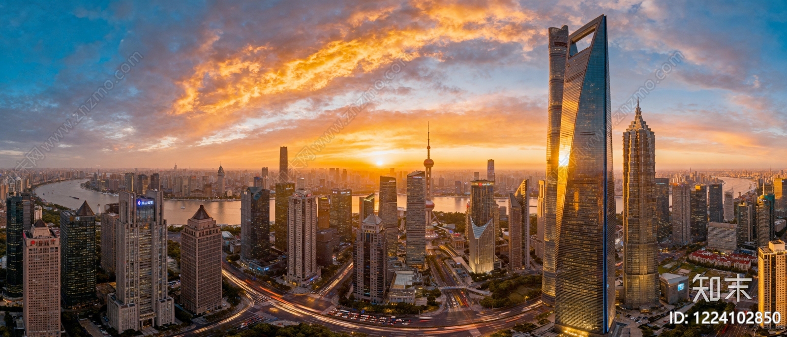 城市背景高清贴图材质