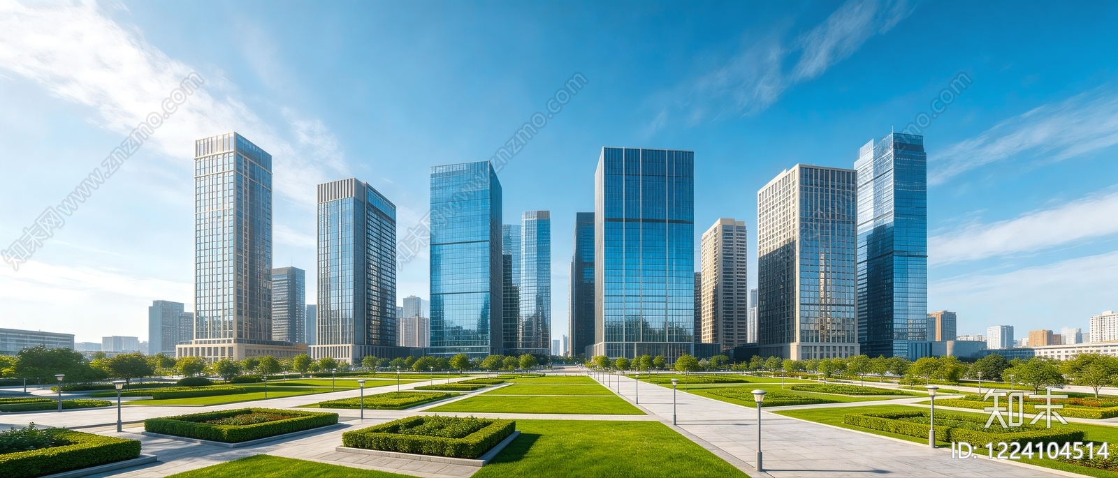 建筑群高清贴图材质