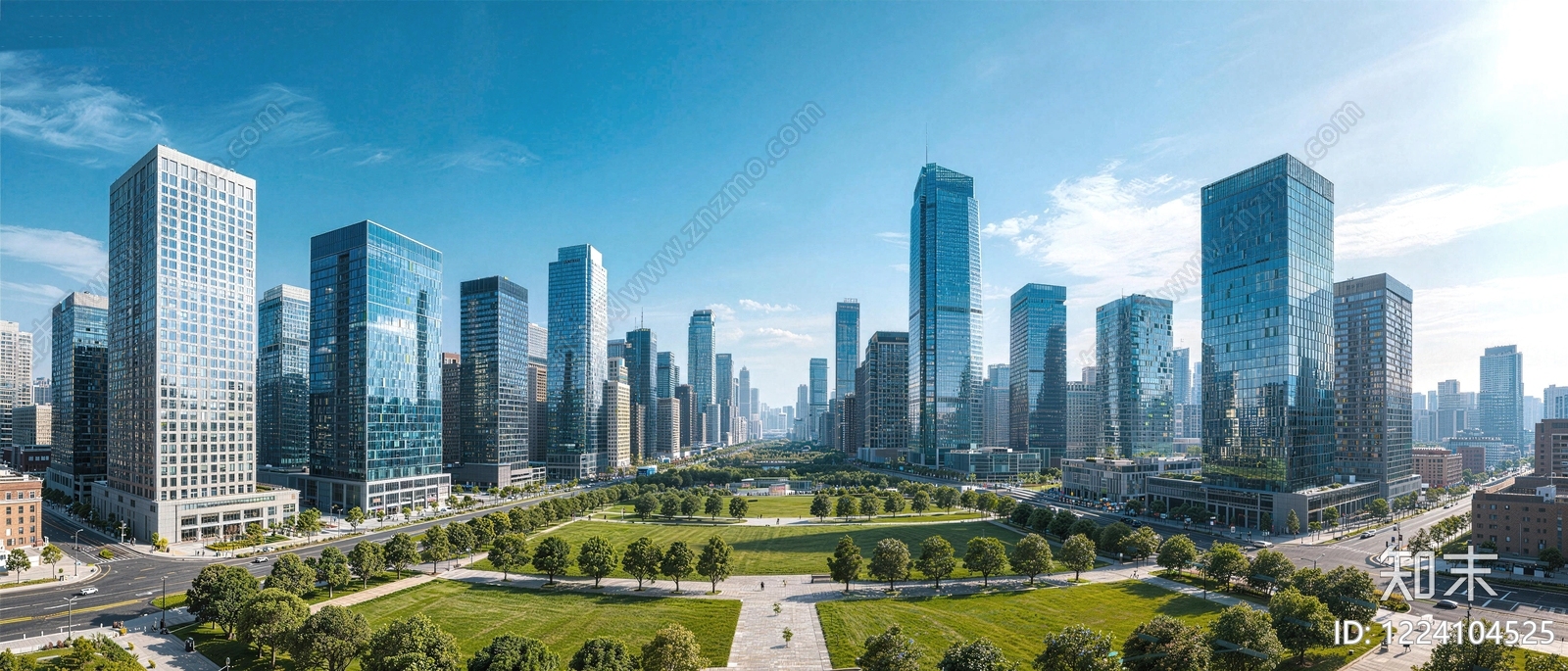 建筑群高清贴图材质