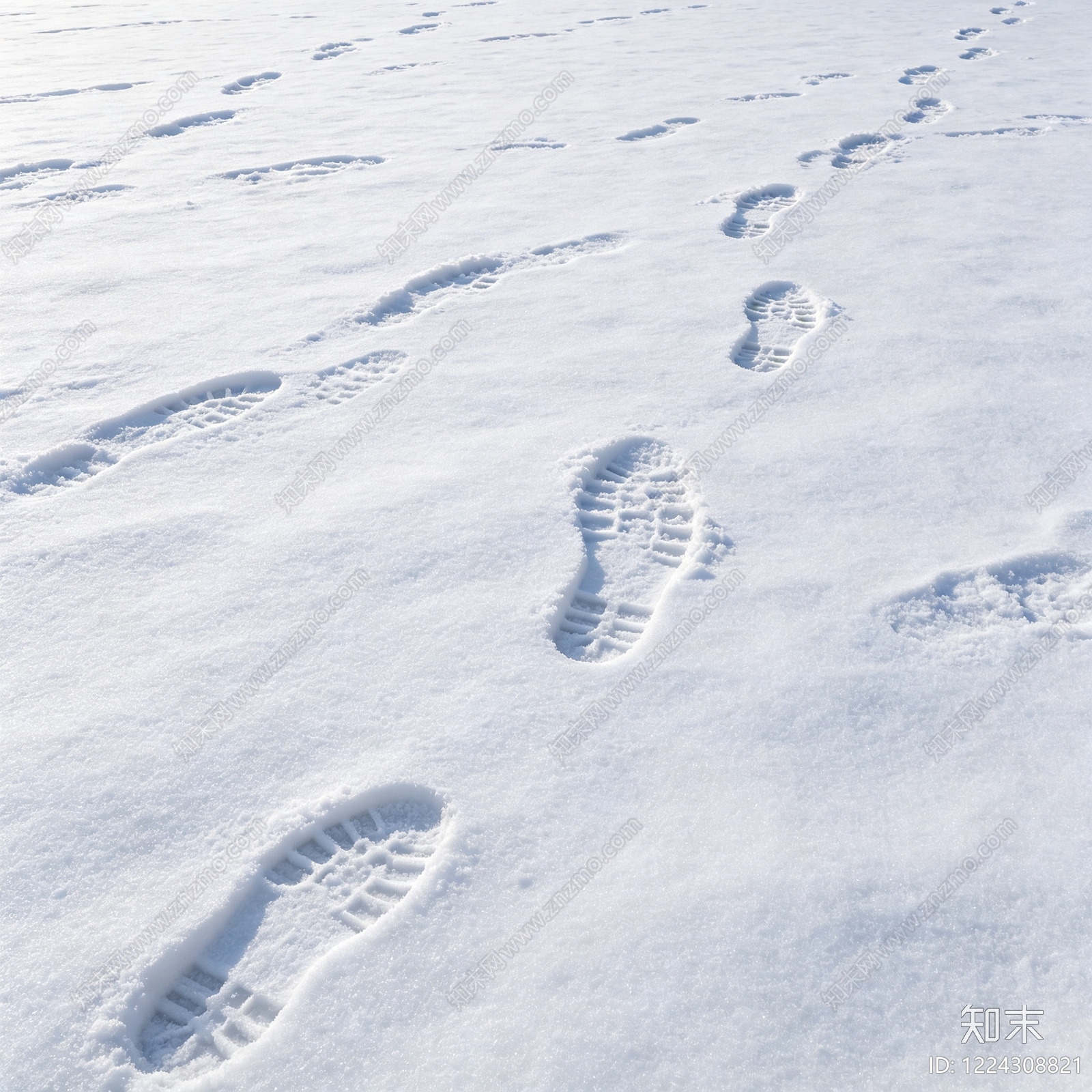 雪地高清贴图材质
