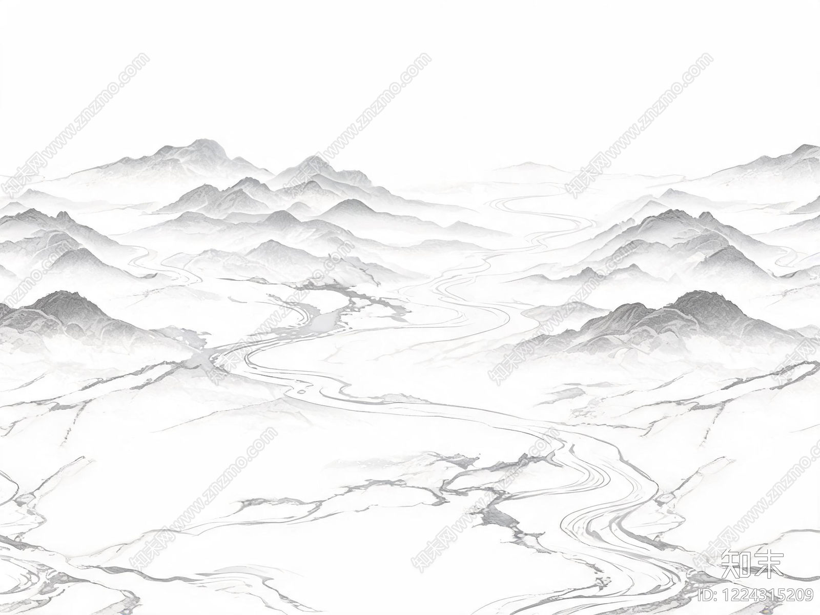 远山高清贴图材质