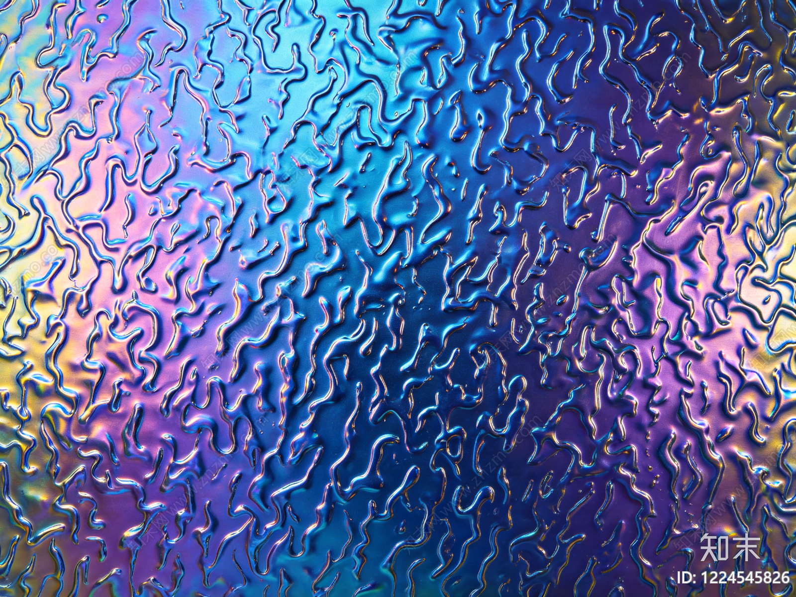 水波纹金属高清贴图材质