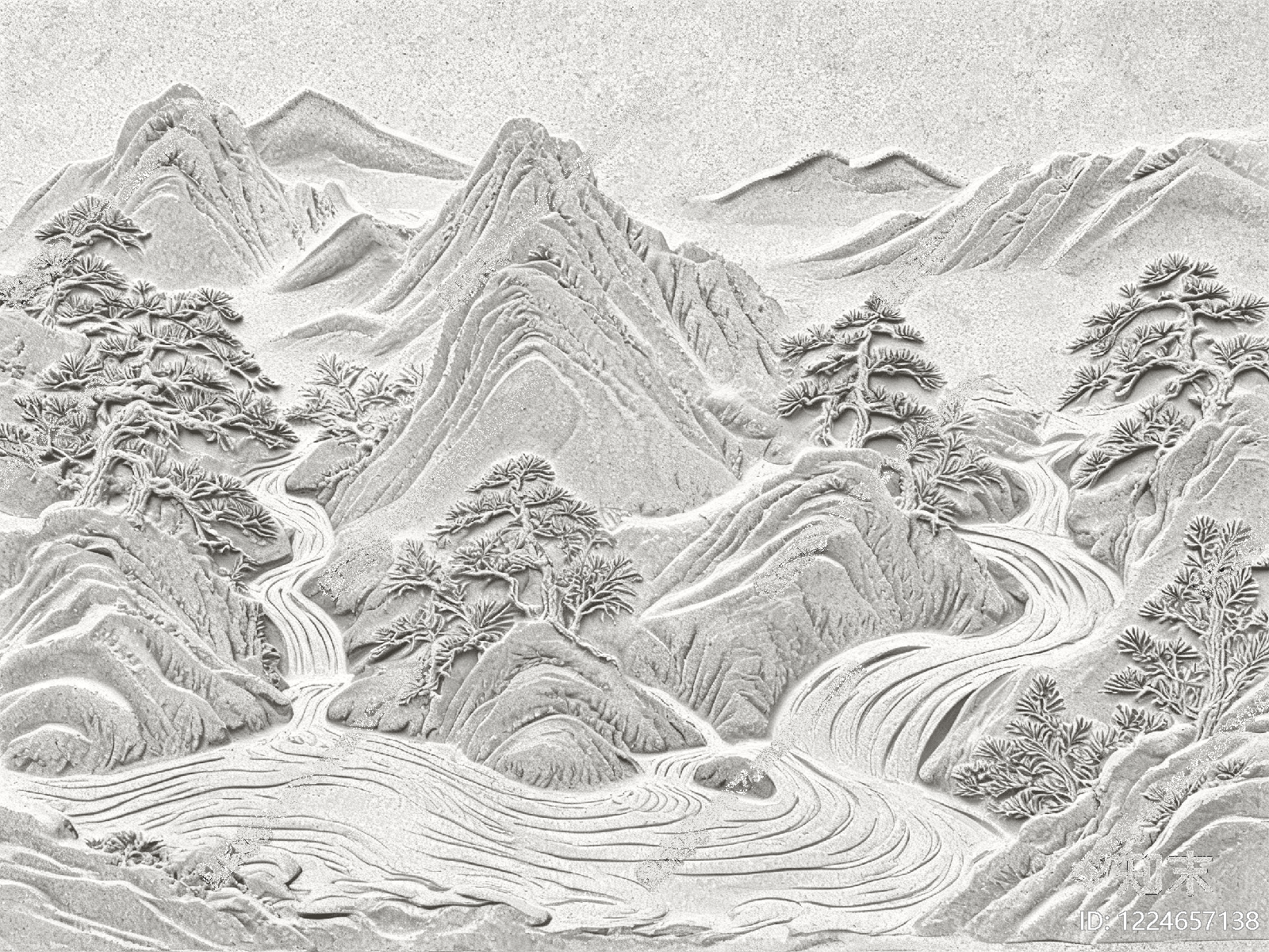 石雕贴图下载【ID:1224657138】
