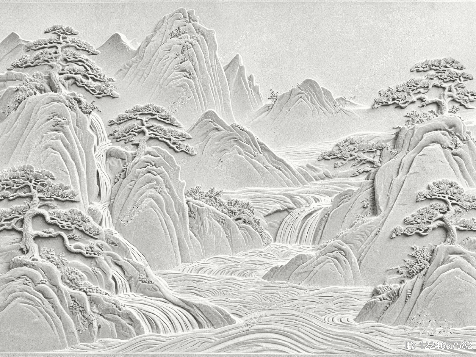 石雕高清贴图材质