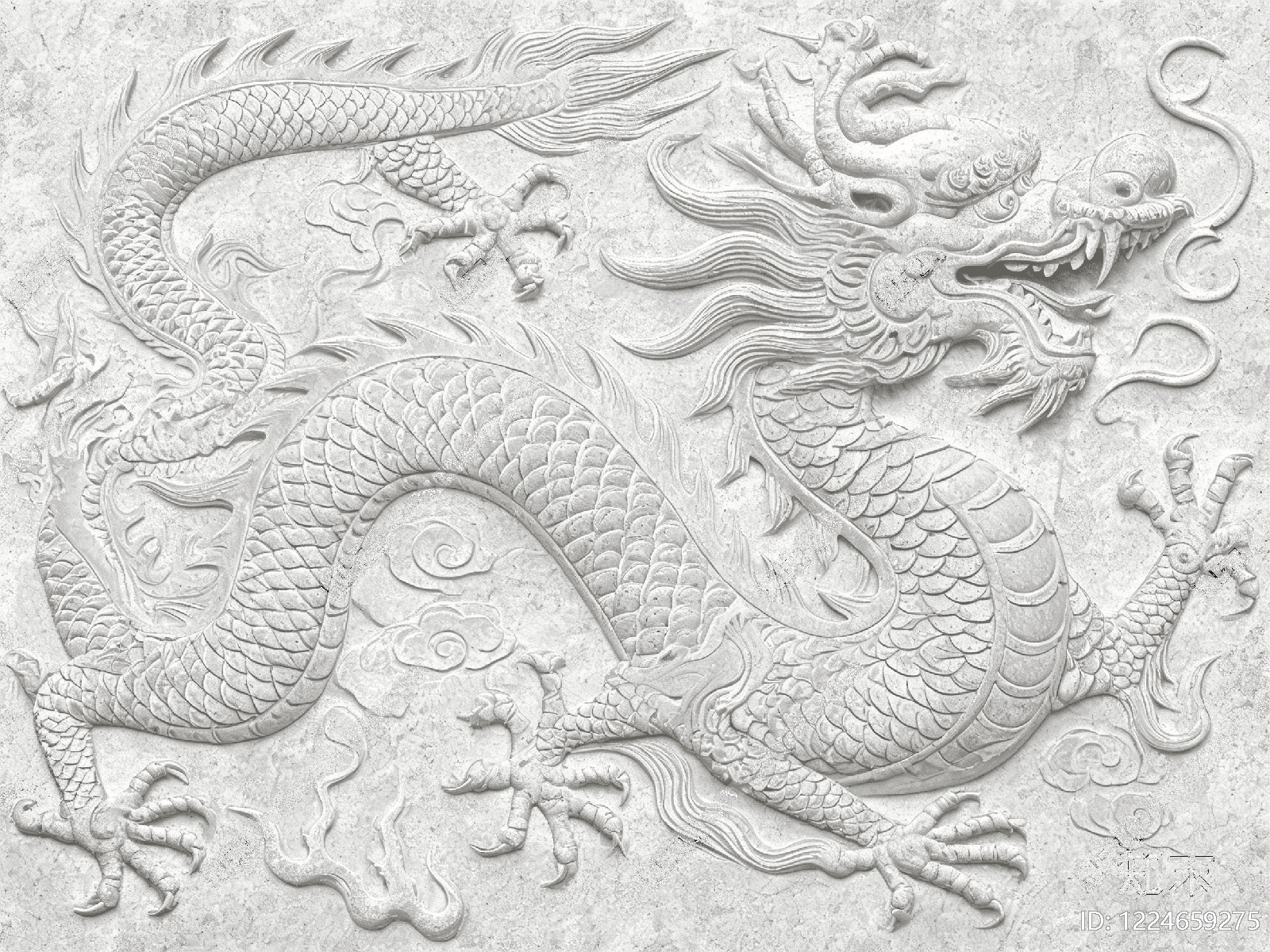 石雕高清贴图材质