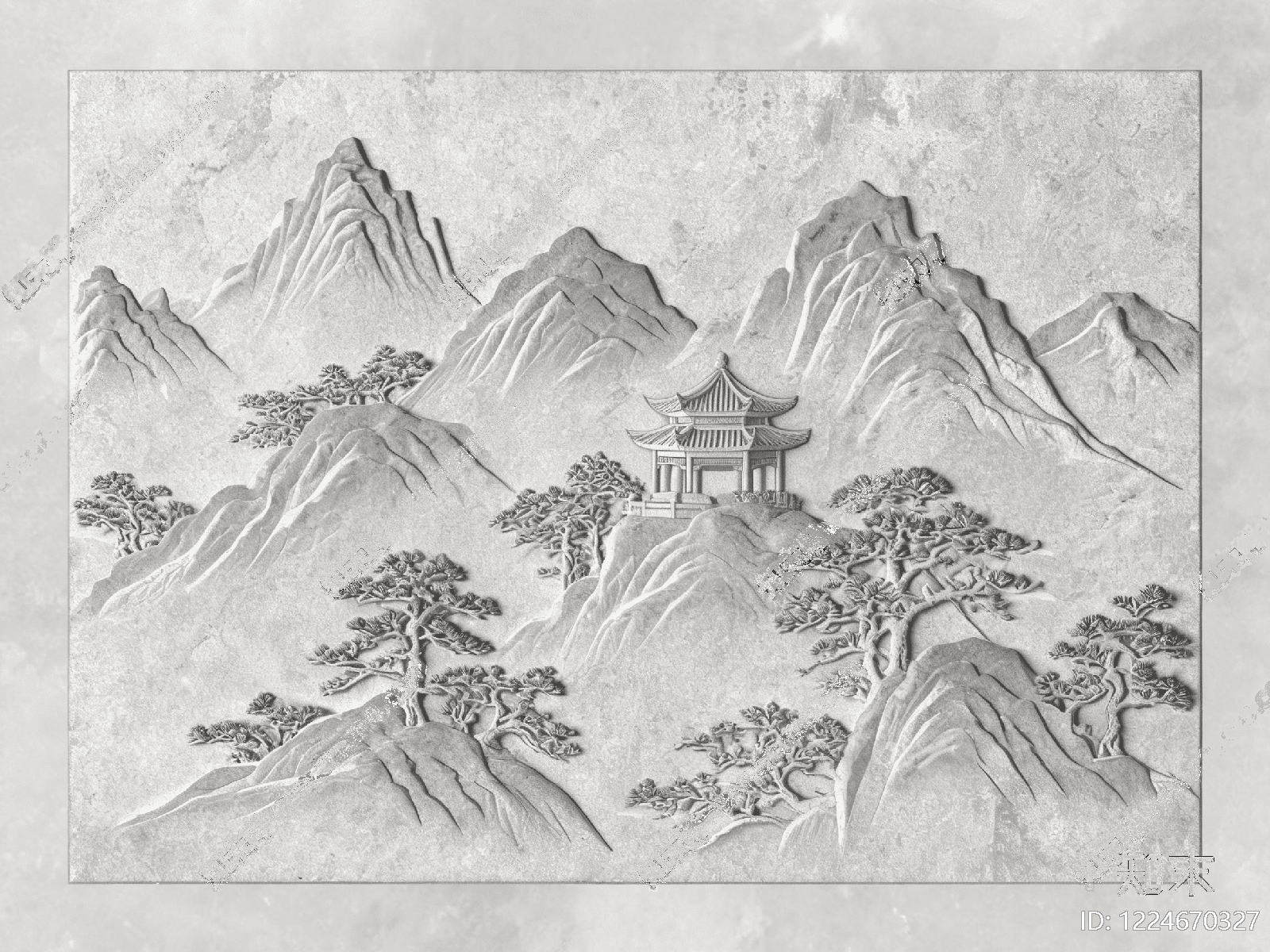 石雕贴图下载【ID:1224670327】