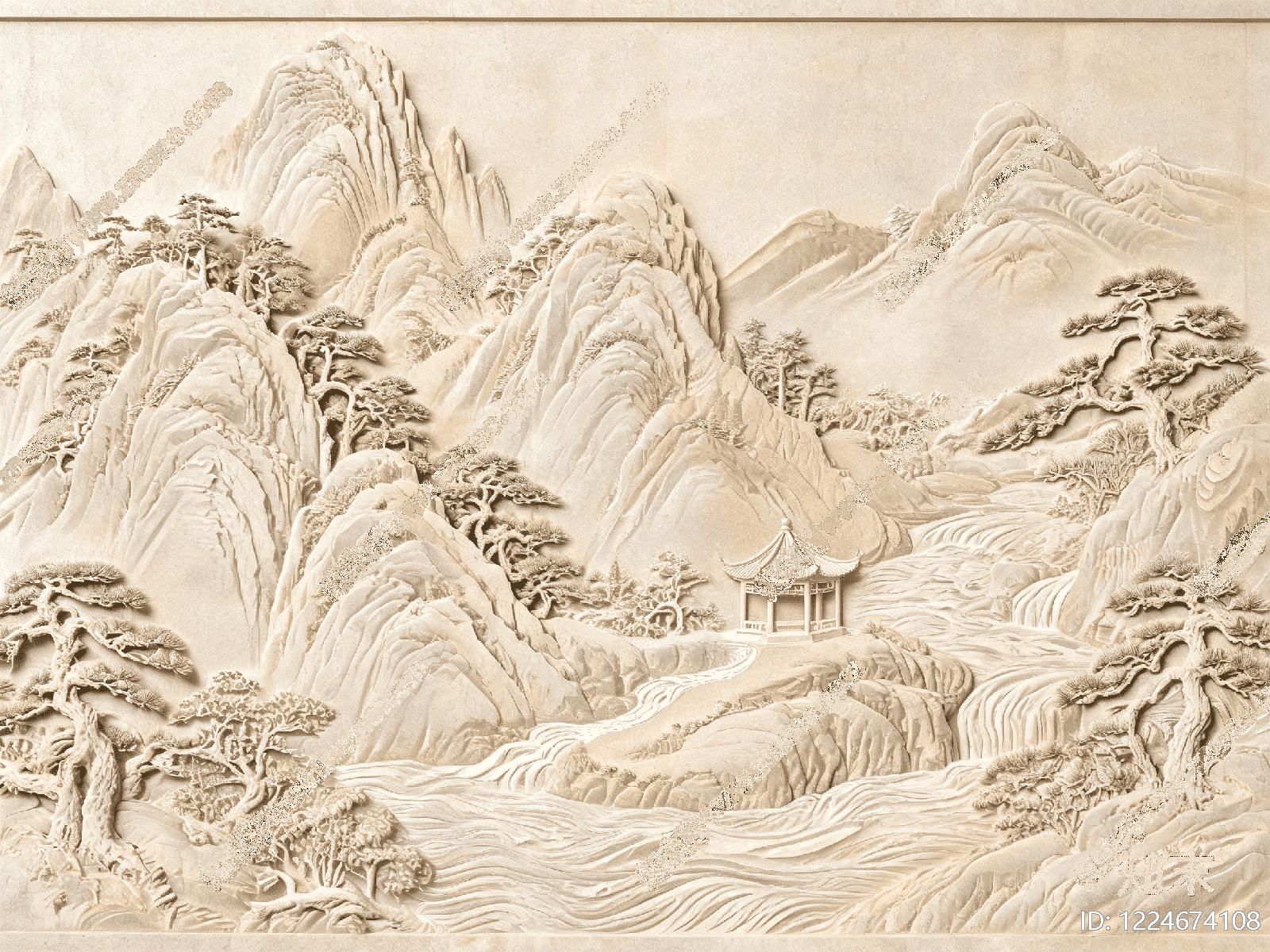 石雕贴图下载【ID:1224674108】