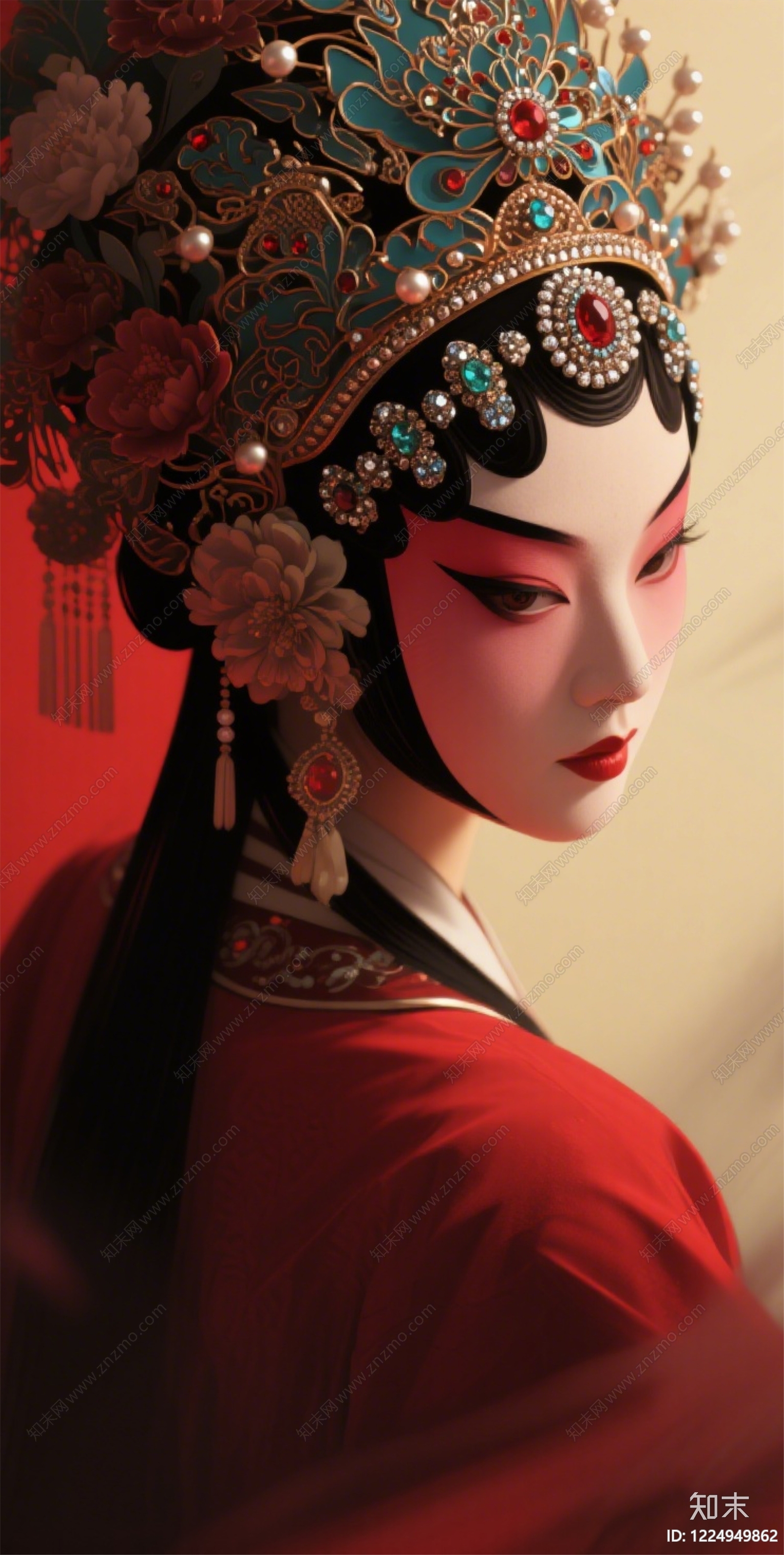 艺术画高清贴图材质