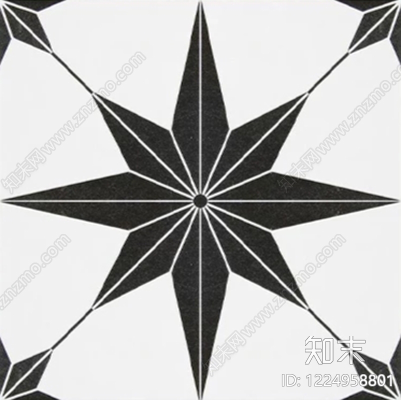 花纹砖高清贴图材质