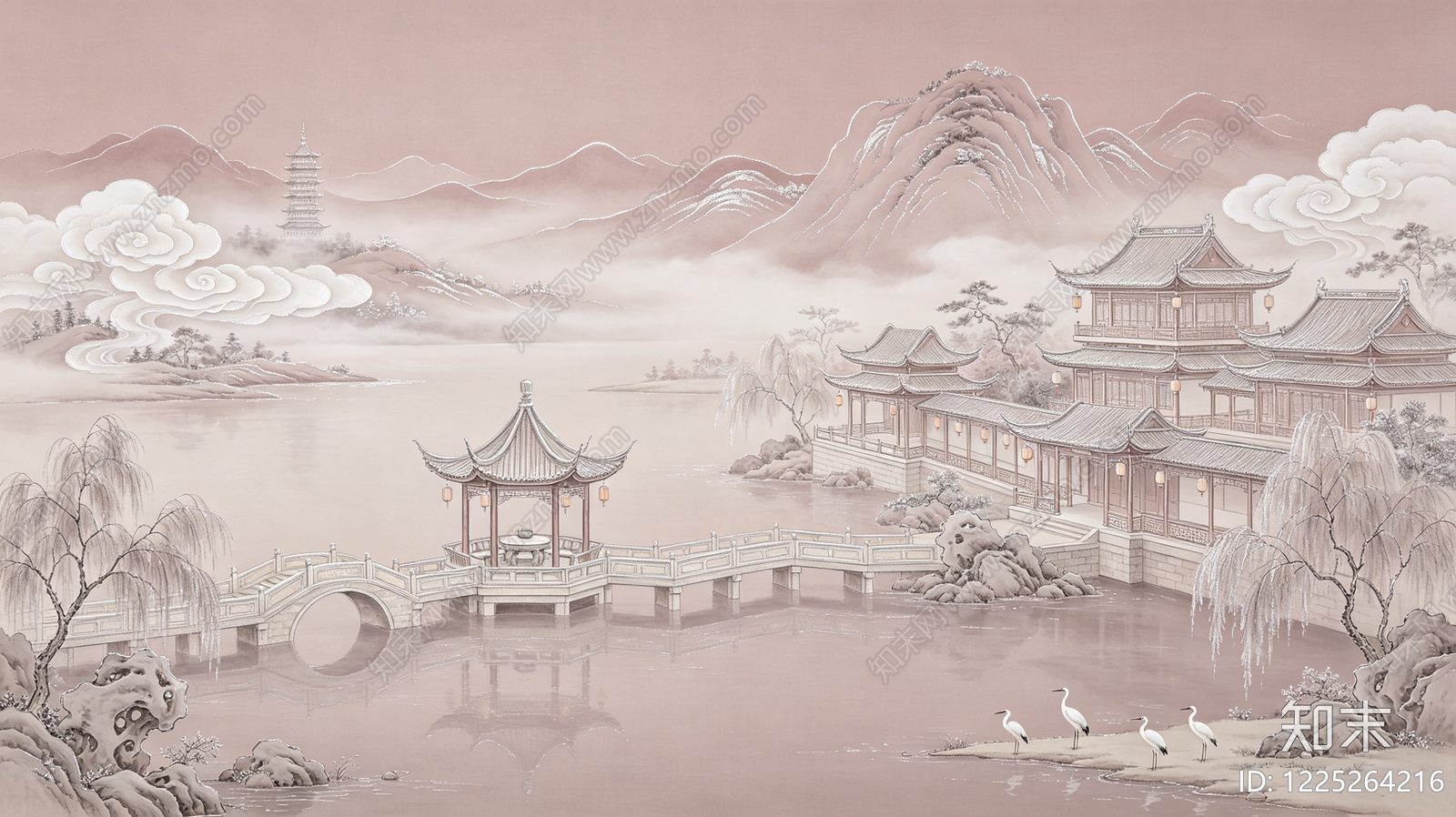 壁画高清贴图材质