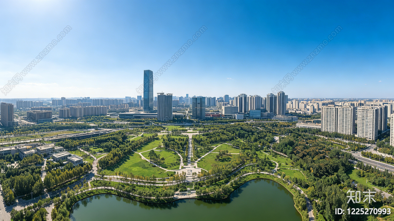 城市背景高清贴图材质