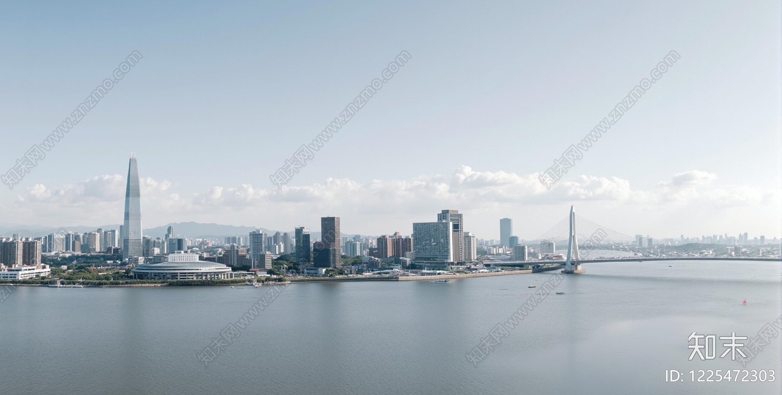 现代城市背景贴图下载【ID:1225472303】