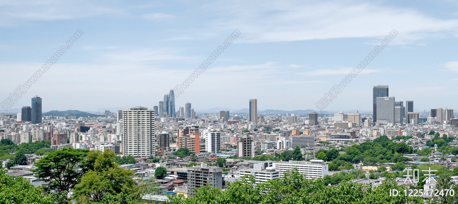 现代城市背景贴图下载【ID:1225472470】