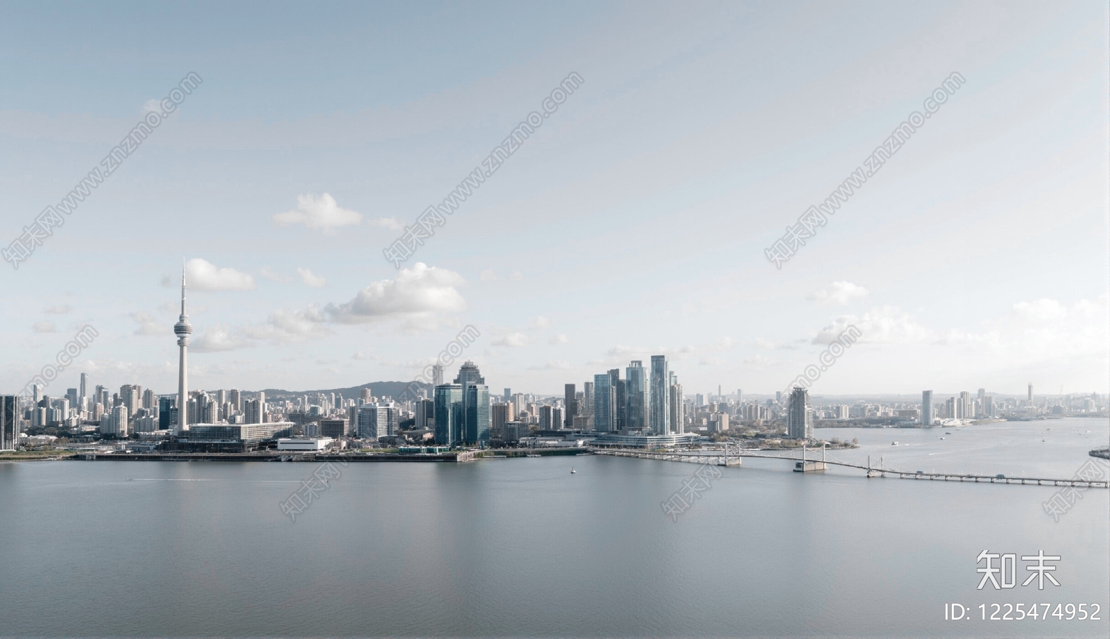 现代城市背景贴图下载【ID:1225474952】