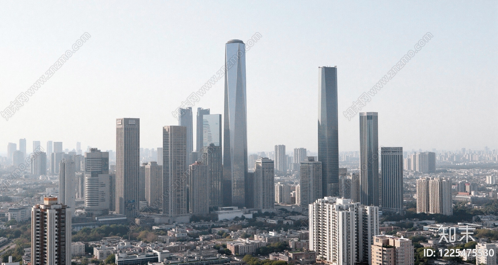 现代城市背景贴图下载【ID:1225475530】