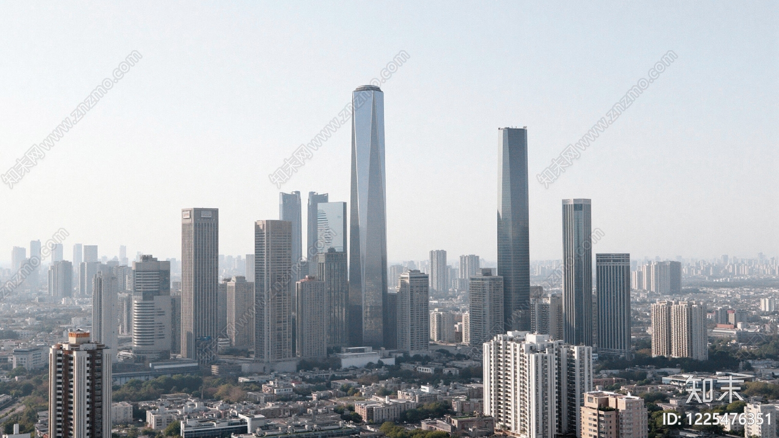 现代城市背景贴图下载【ID:1225476351】