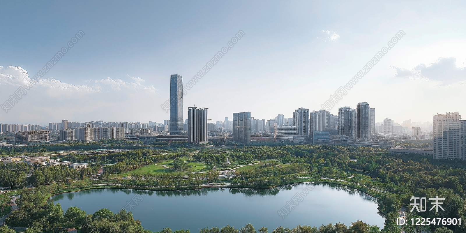 现代城市背景贴图下载【ID:1225476901】