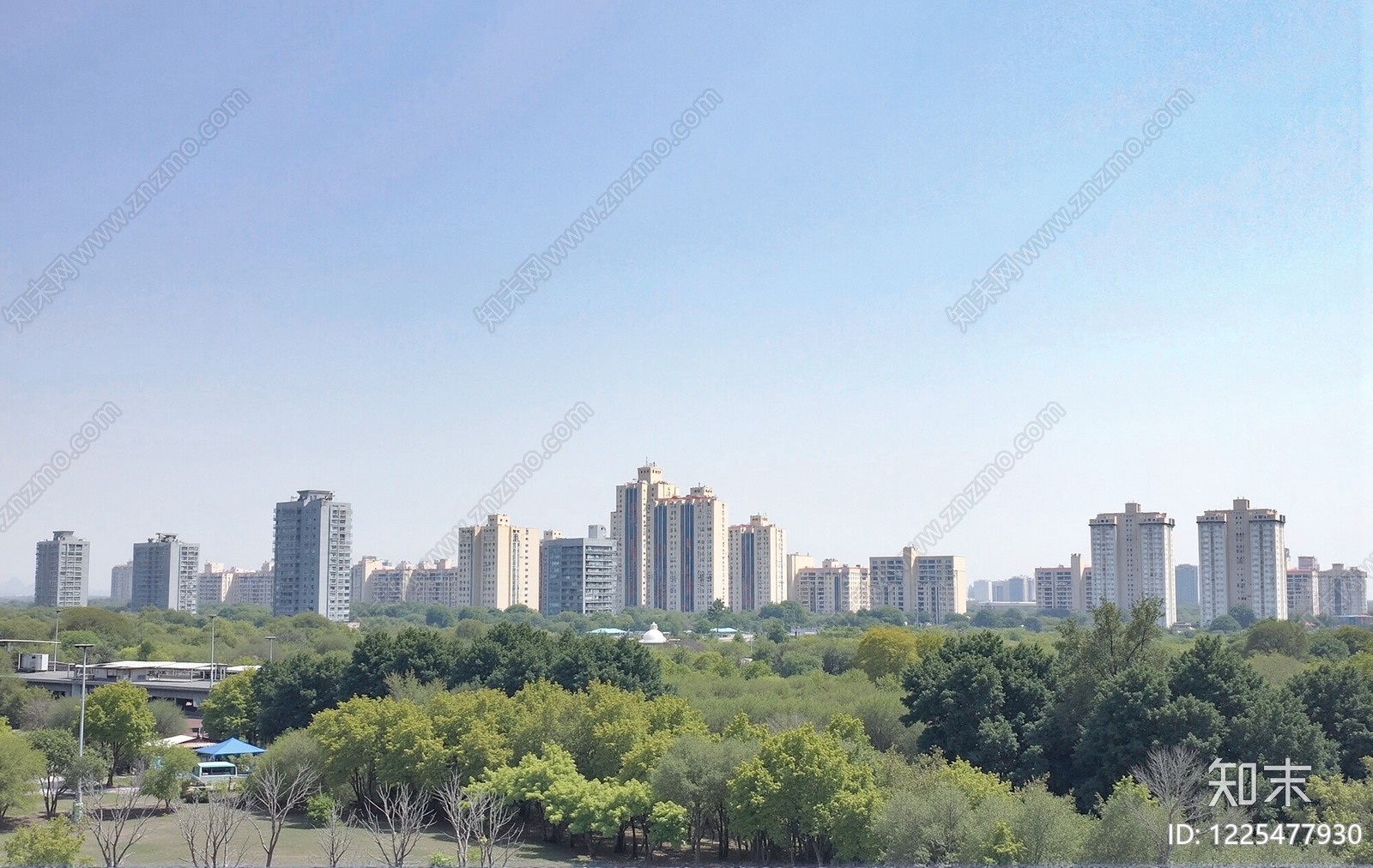 现代城市背景贴图下载【ID:1225477930】