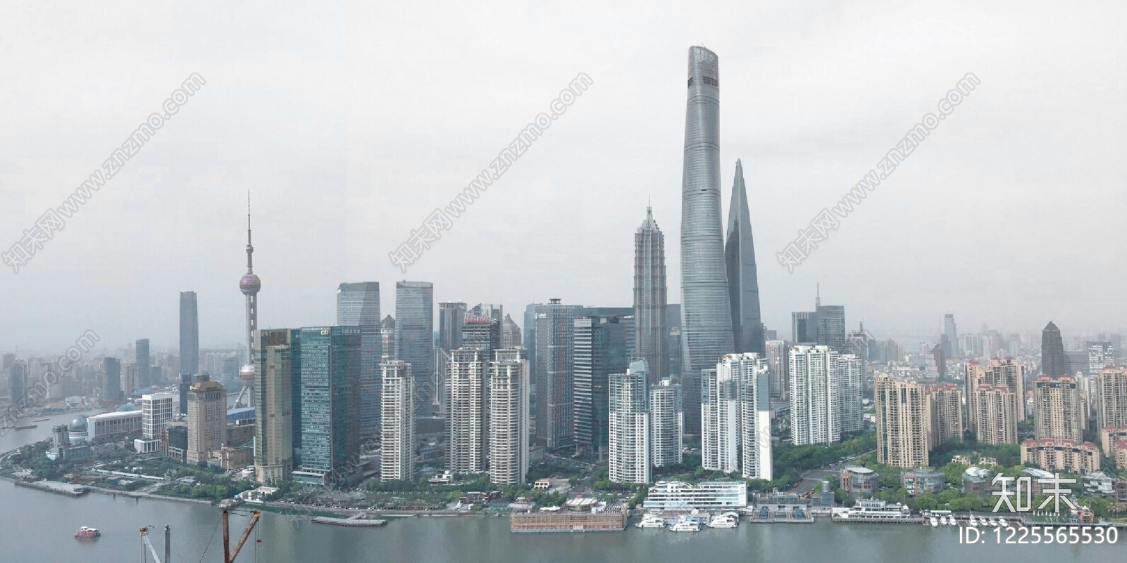 现代城市背景贴图下载【ID:1225565530】