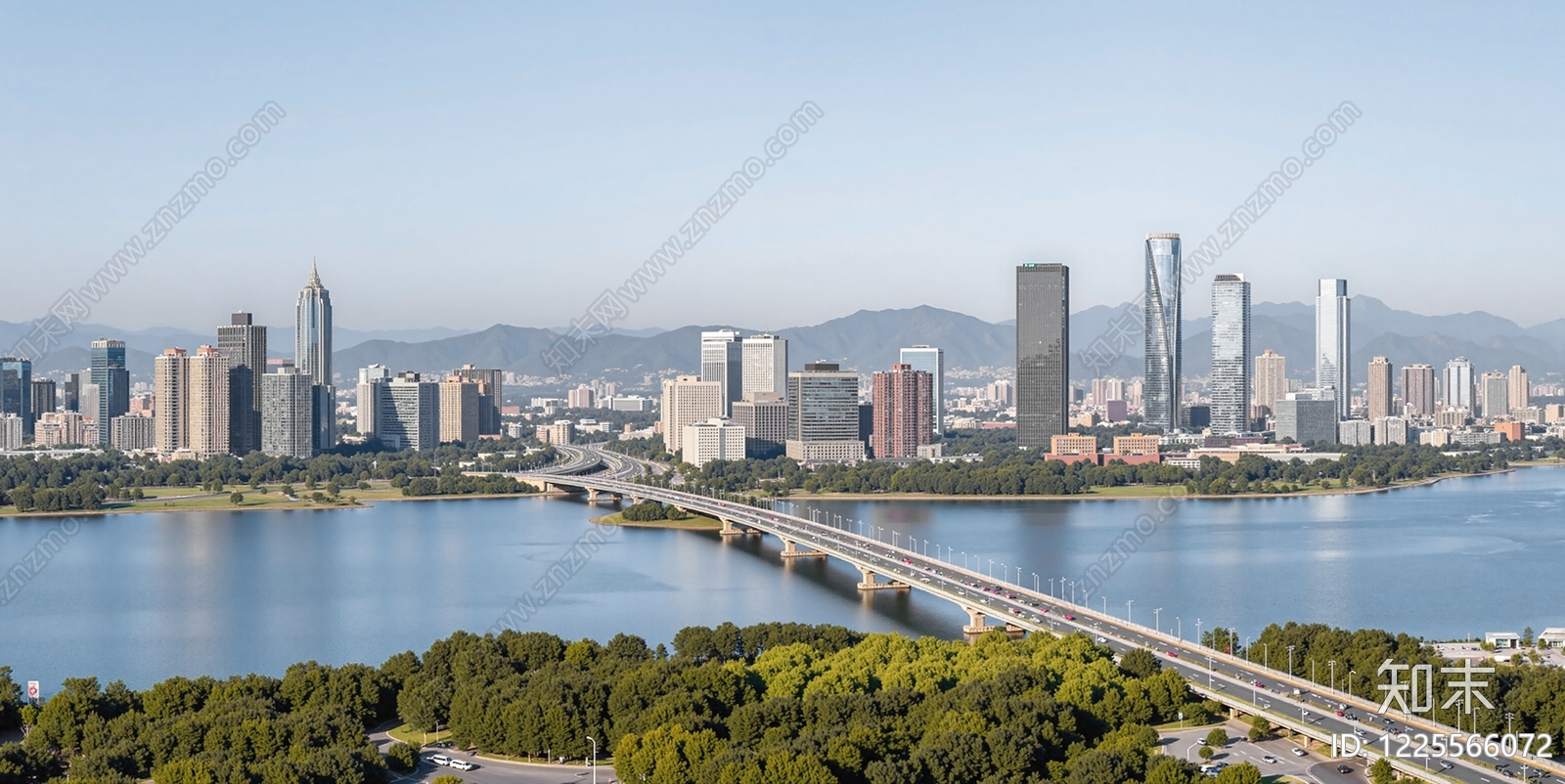 现代城市背景贴图下载【ID:1225566072】