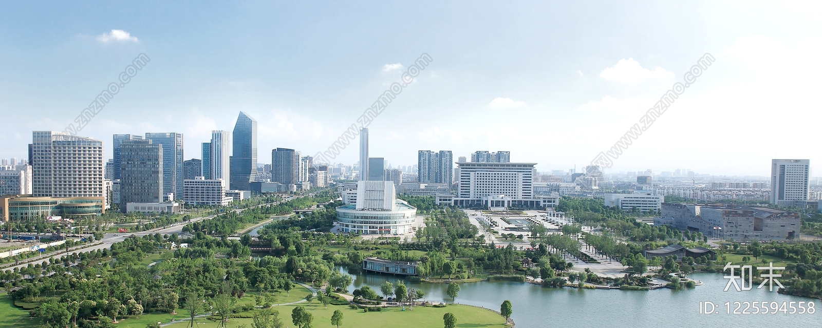 现代城市背景贴图下载【ID:1225594558】