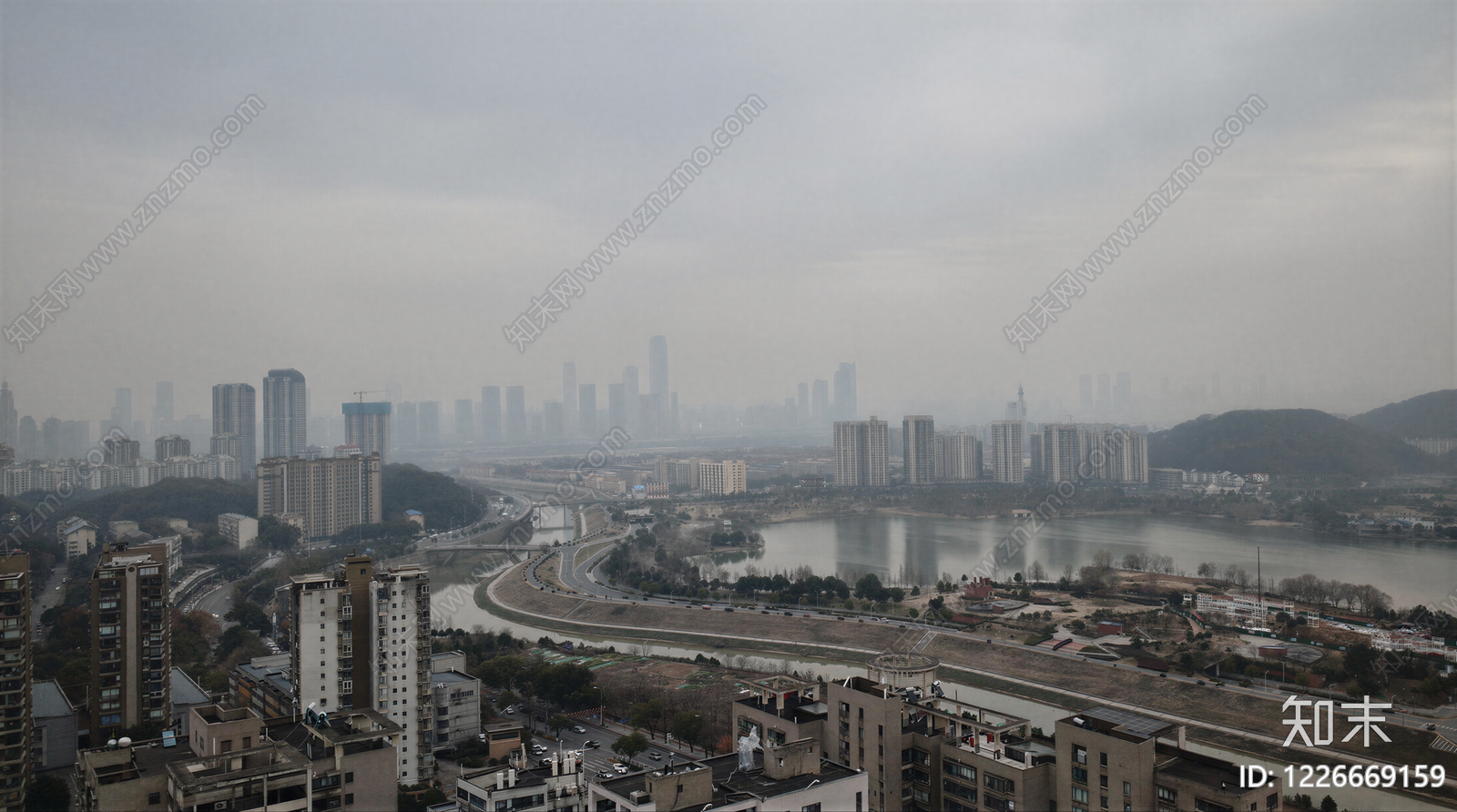 现代城市背景贴图下载【ID:1226669159】
