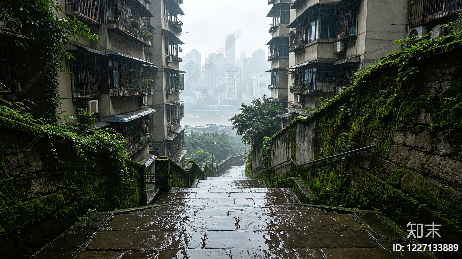 小区HDR贴图下载【ID:1227133889】