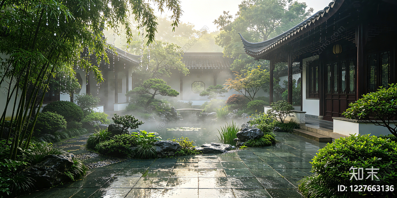 小区HDR贴图下载【ID:1227663136】